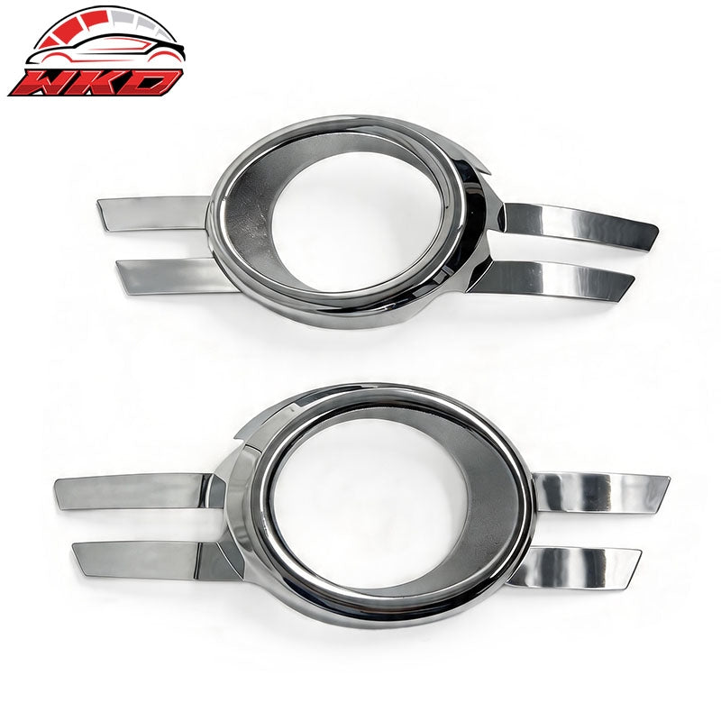 Wholesale 08-11 Mercedes-Benz W204 C-Class Chrome Fog Lights Bezels Garnish Trim ABS
