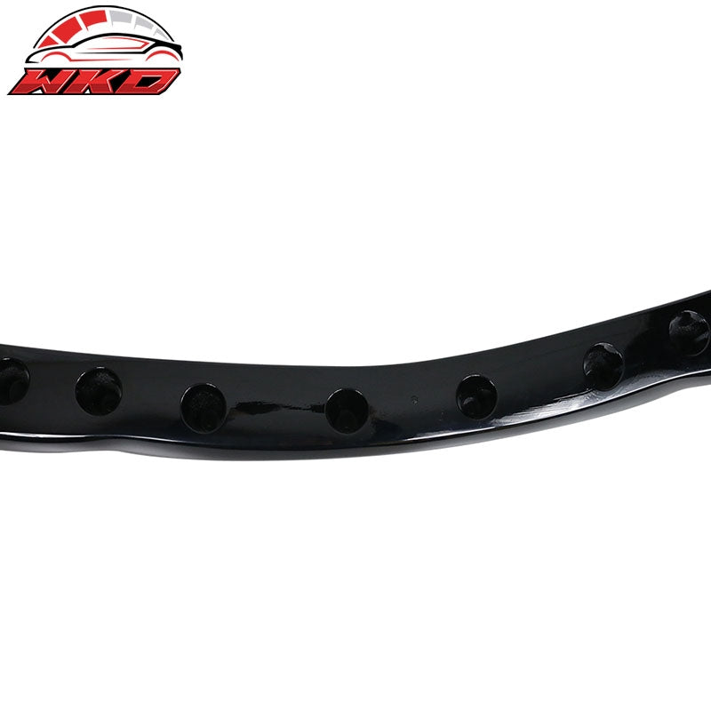 Fits 08-11 Mercedes-Benz W204 C Class GH Style GBK Front Bumper Lip Spoiler ABS