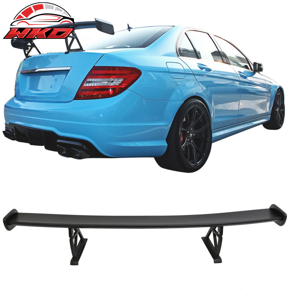 Fits 08-14 W204 Mercedes Benz AMG Black Series Style Trunk Spoiler Wing ABS