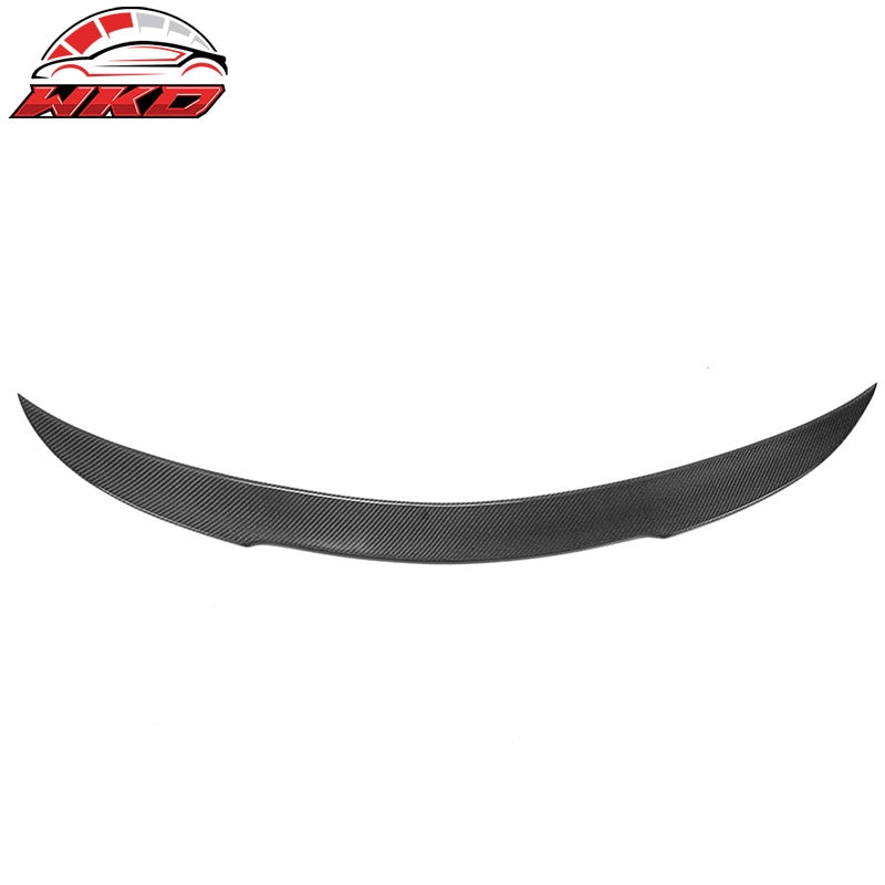 Fits 15-21 Mercedes-Benz W205 C Class Sedan FD Style Carbon Fiber Trunk Spoiler