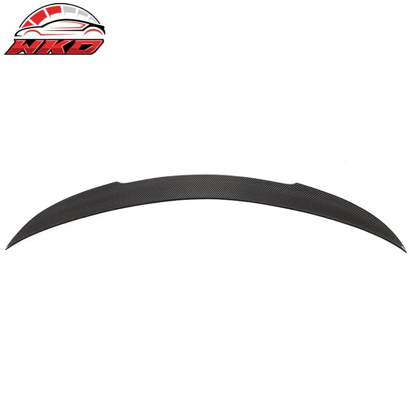 Fits 15-21 Mercedes-Benz W205 C Class Sedan FD Style Carbon Fiber Trunk Spoiler