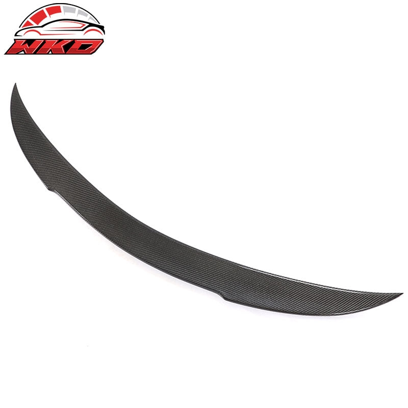 Fits 15-21 Mercedes-Benz W205 C Class Sedan FD Style Carbon Fiber Trunk Spoiler