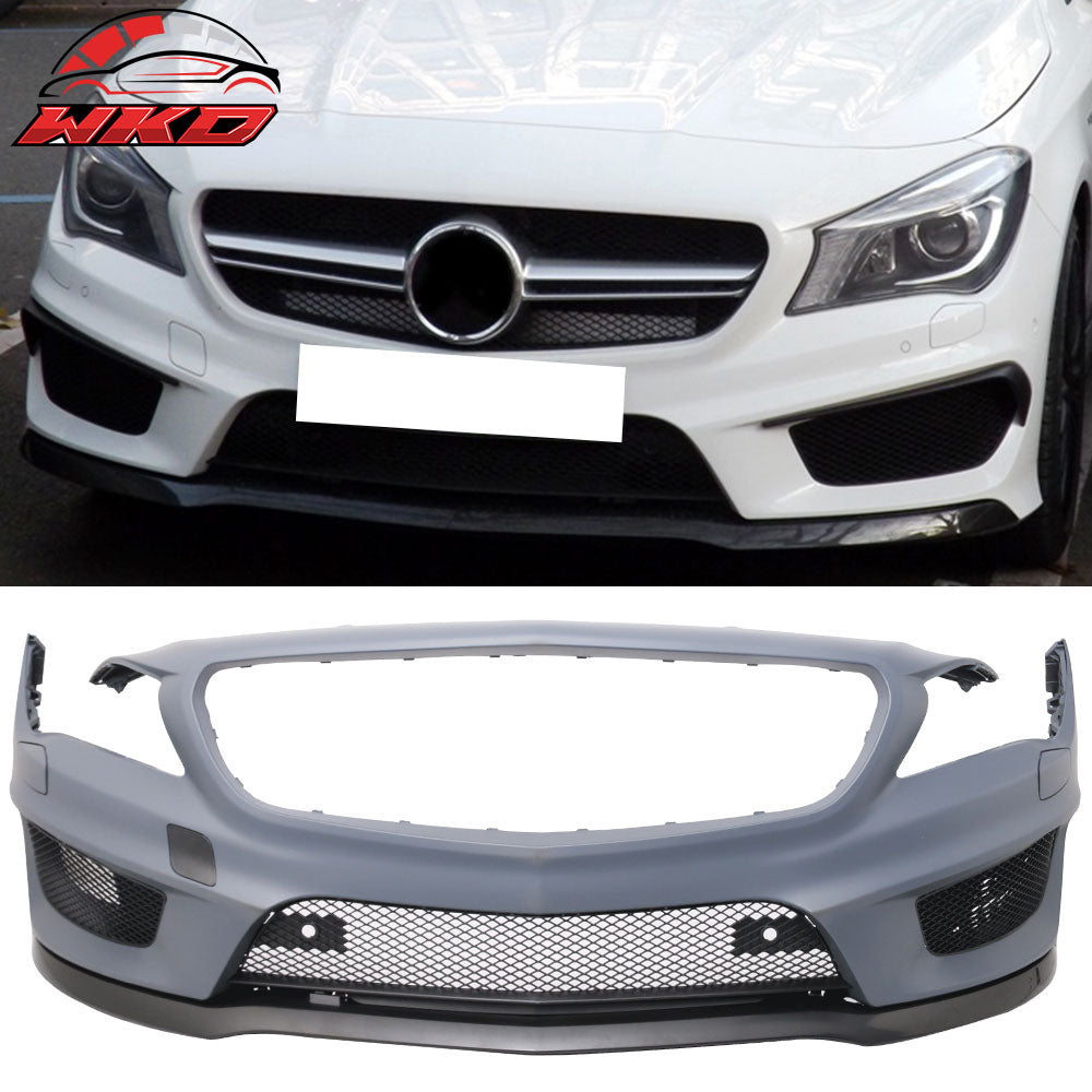 Fits 13-16 Mercedes C117 CLA-Class Front Bumper - PP