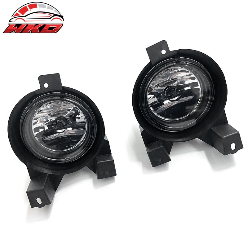 Fits 02-05 Mercury Mountaineer Front Bumper Fog Lights Lamps W/Wiring Clear Lens
