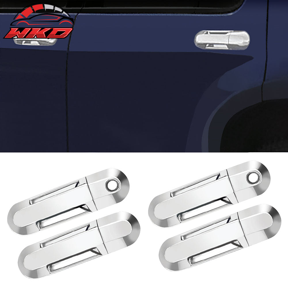 Fits 02-05 Mercury Mountaineer 4DR Door Handle Cover Trim W/1-Keyhole Chrome