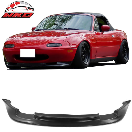 Wholesale 90-97 Mazda Miata MX5 GV Style Front Bumper Lip Spoiler Kit Unpainted PU