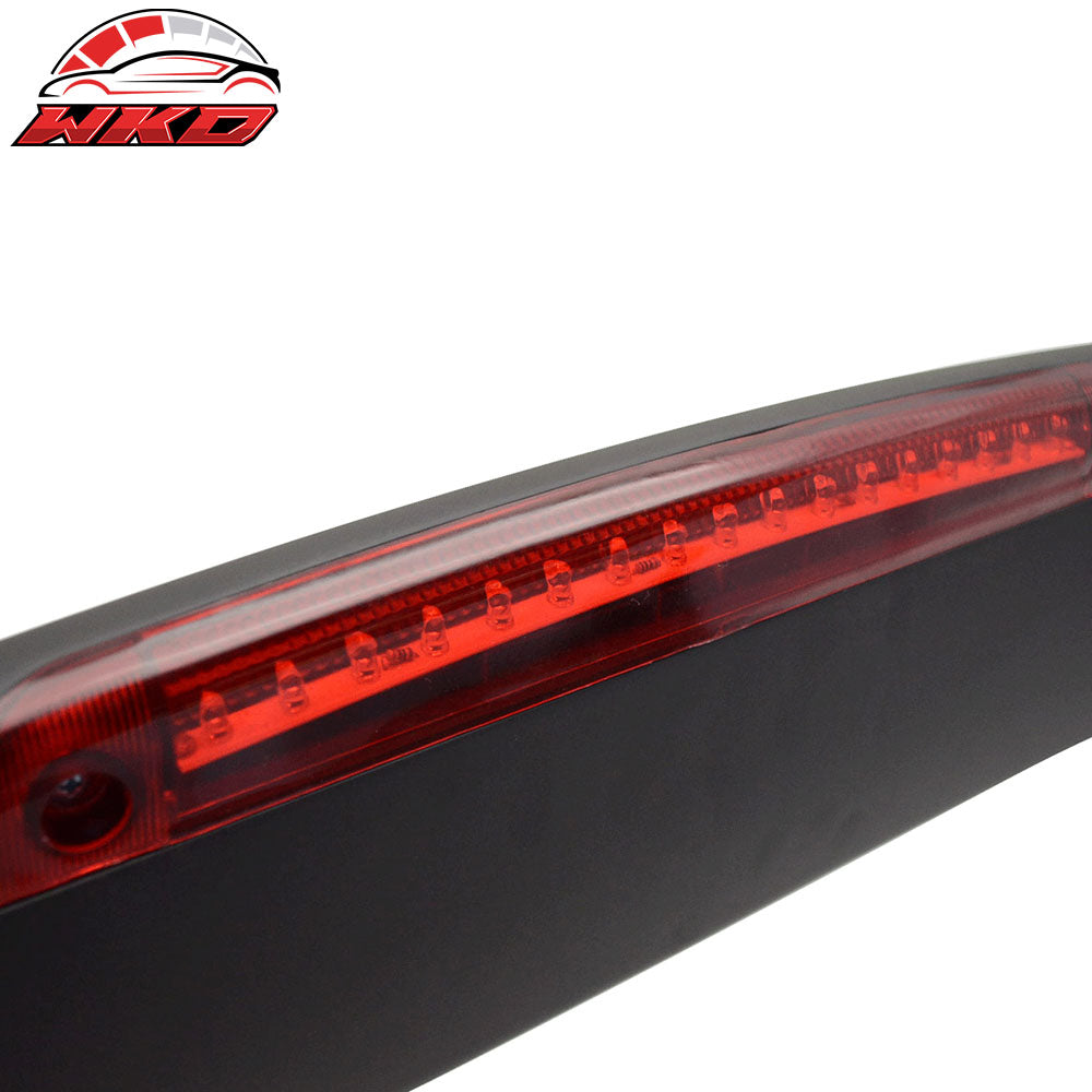 Fits 06-15 Mazda Miata MX5 2Dr Convertible Trunk Spoiler Wing&LED Brake Light