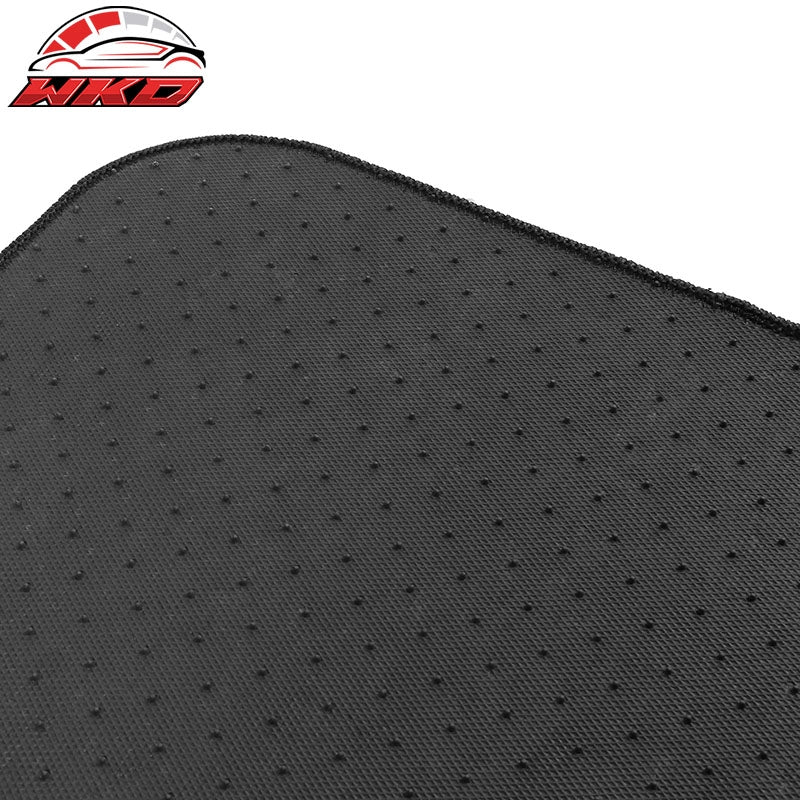 Fits 17-24 Mini Cooper Countryman Nylon Floor Mats Liner Black Front Rear Carpet