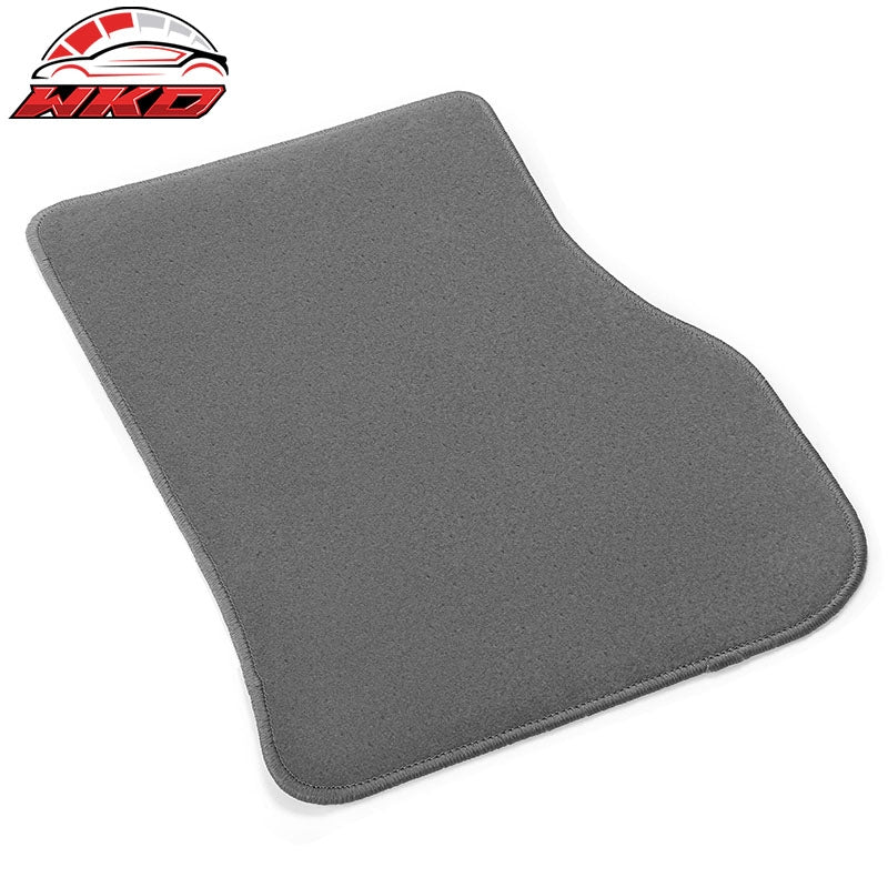 Fits 17-24 Mini Cooper Countryman Nylon Gray Floor Mats Liner Front Rear Carpet