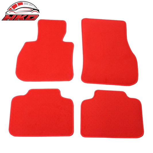 Wholesale 17-24 Mini Cooper Countryman Nylon Floor Mats Liner Red Front Rear Carpet