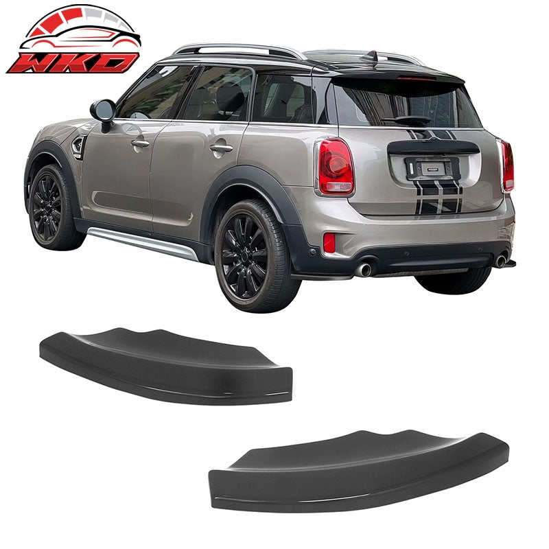 Wholesale 17-20 Mini Cooper Countryman Gloss Black MX Rear Bumper Side Corner Aprons