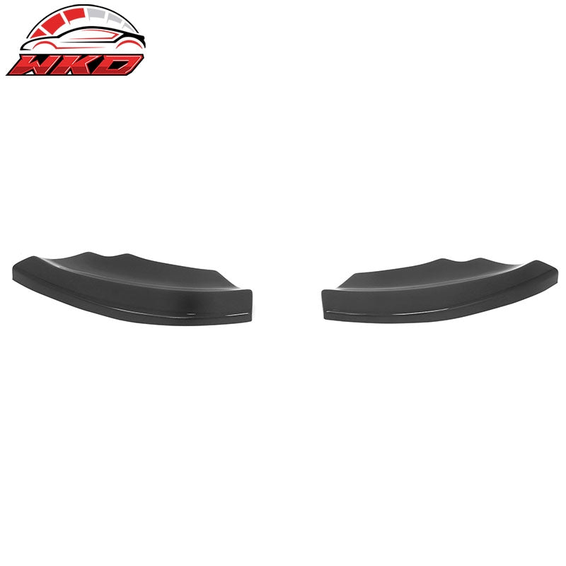 Fits 17-20 Mini Cooper Countryman Gloss Black MX Rear Bumper Side Corner Aprons