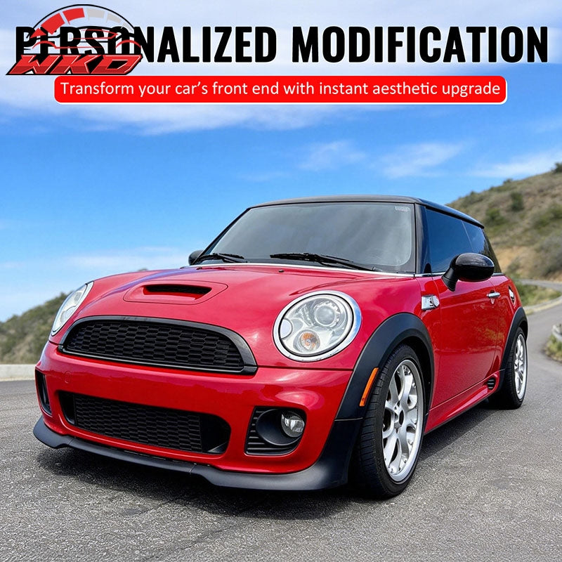 For 08-15 Mini Cooper S JCW R55 R56 R57 R58 R59 Gloss Black Front Grille w/Frame
