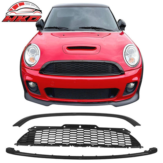Wholesale For 08-15 Mini Cooper S JCW R55 R56 R57 R58 R59 Matte Black Front Grille w/Frame - Wikond Auto