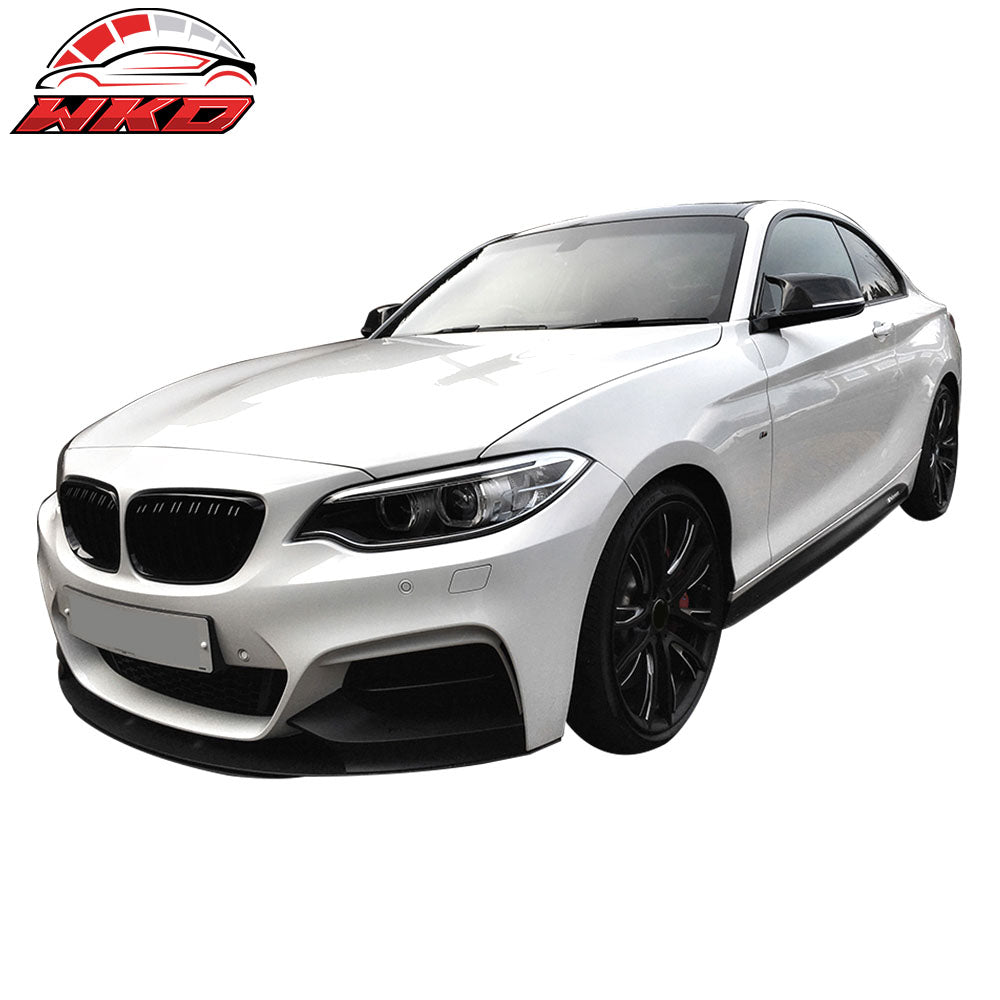 Fits 14-21 F22 2 Series OE Replacement M Sports Upgrade Matte Black Mirror Cover