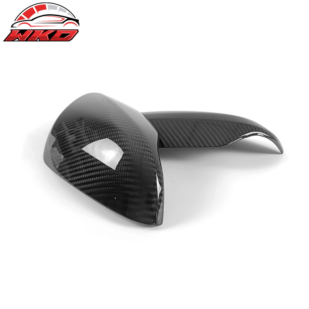 Fits 22-25 Subaru WRX 5th Rear View Mirror Covers Trim Added on Carbon Fiber CF