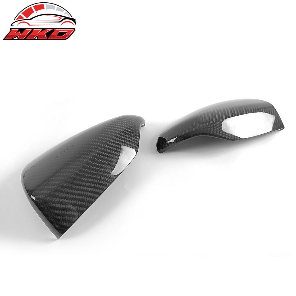 Fits 22-25 Subaru WRX 5th Rear View Mirror Covers Trim Added on Carbon Fiber CF