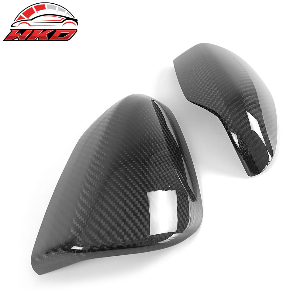 Fits 22-25 Subaru WRX 5th Rear View Mirror Covers Trim Added on Carbon Fiber CF