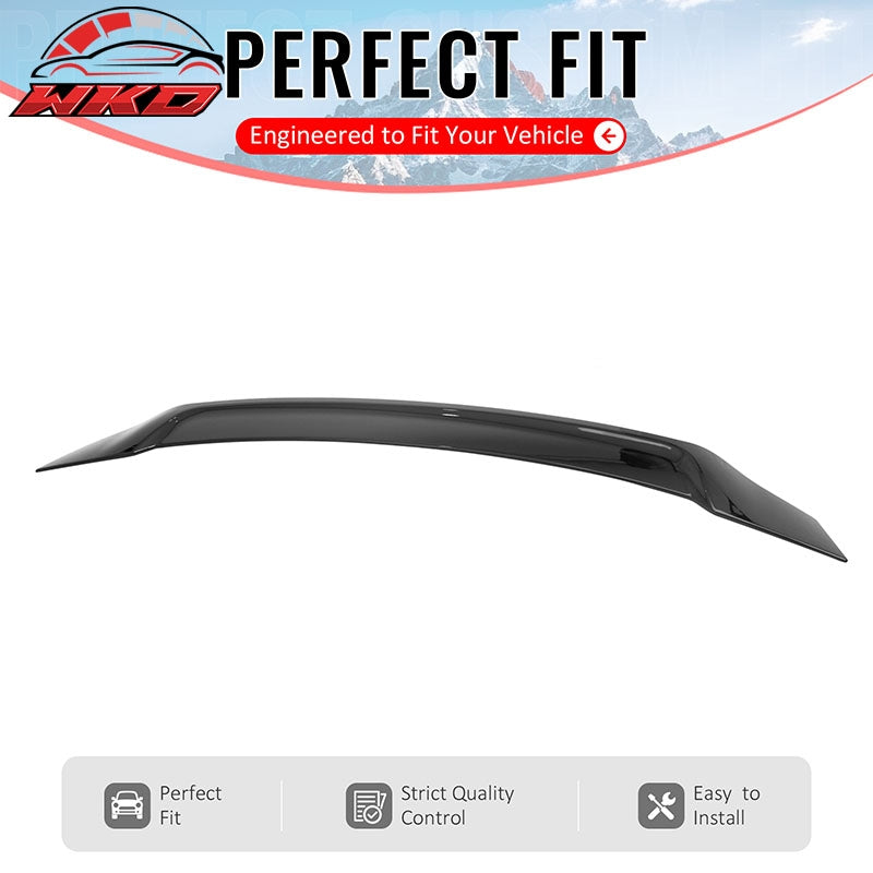 Fits 08-17 Mitsubishi Lancer EVO X 10 R Style Gloss Black Rear Trunk Spoiler ABS