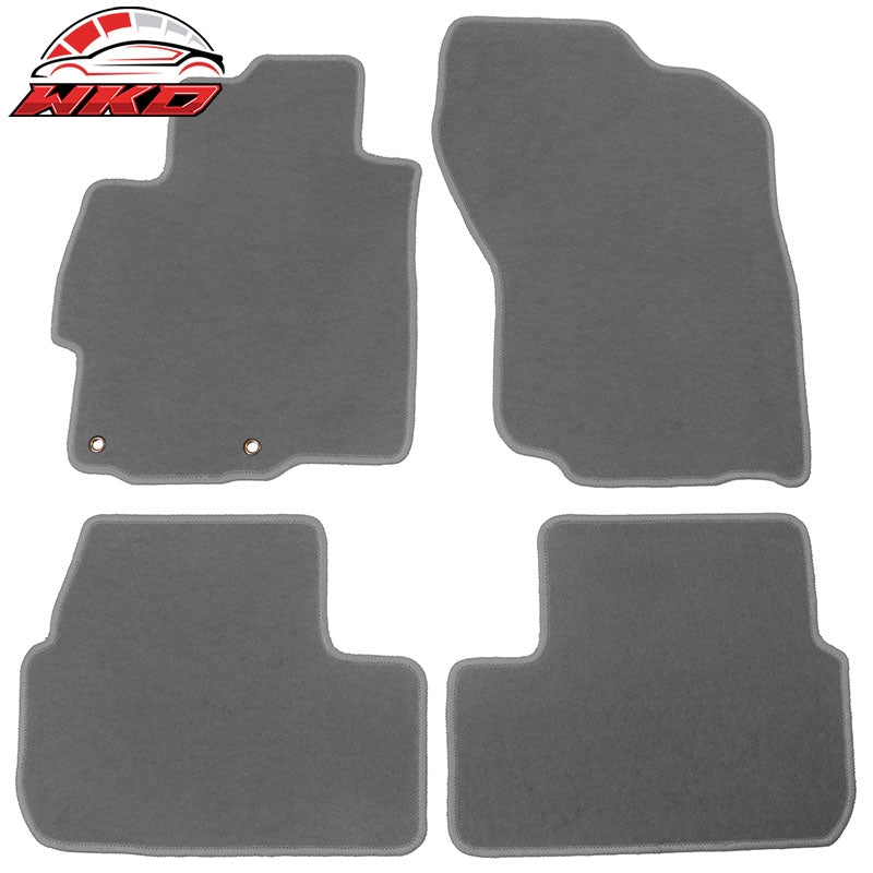 Wholesale 08-17 Mitsubishi Lancer Floor Mats Liner Front Rear Grey Nylon Carpet 4PCS