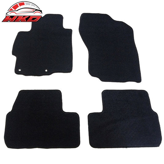Wholesale 08-17 Mitsubishi Lancer Nylon Black Floor Mats Non-Slip Auto Carpets 4PC
