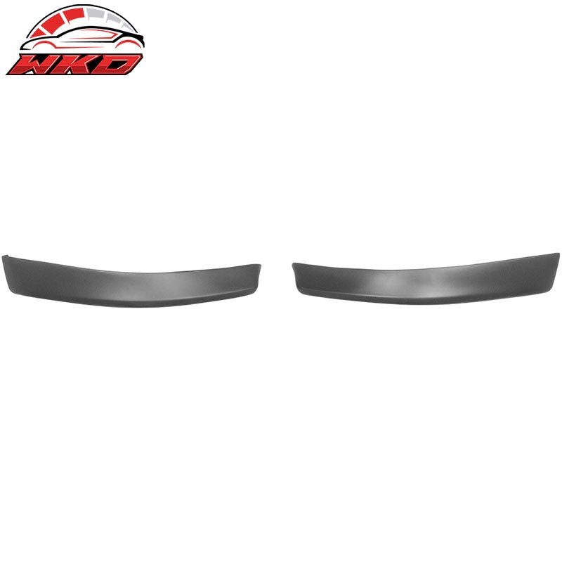 Fits 08-15 Mitsubishi Lancer OE Style Front Bumper Lip Splitter Side Apron PP