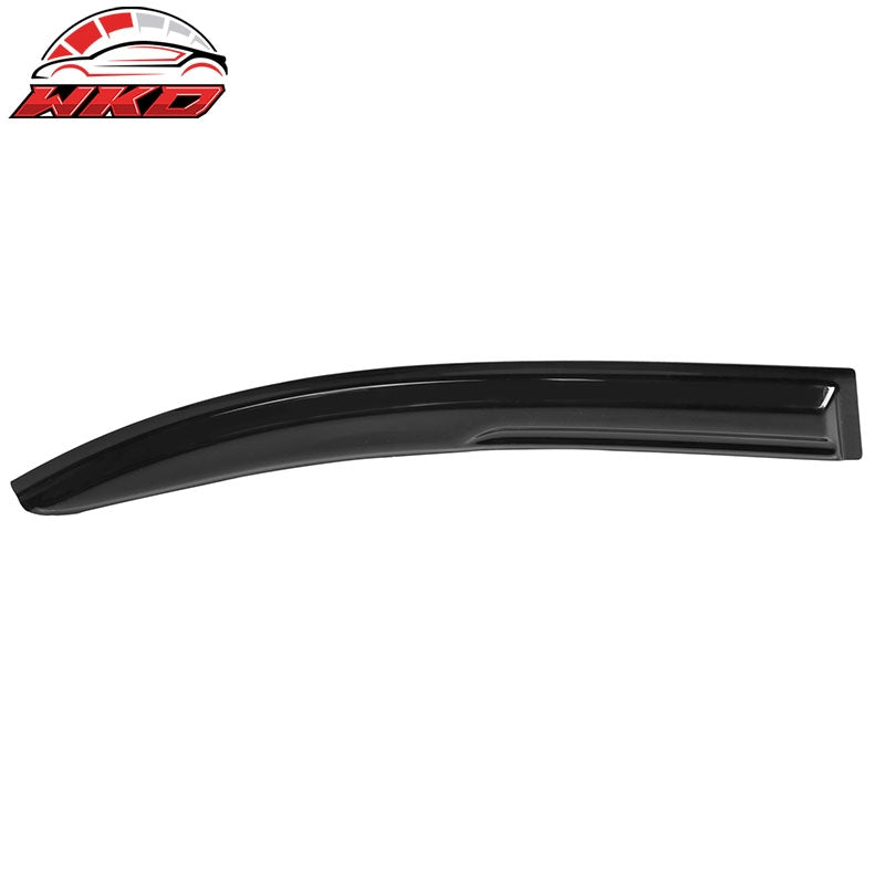 Fits 08-17 Mitsubishi Lancer EVO Mugen Style Window Visor Sun Rain Deflector 4PC