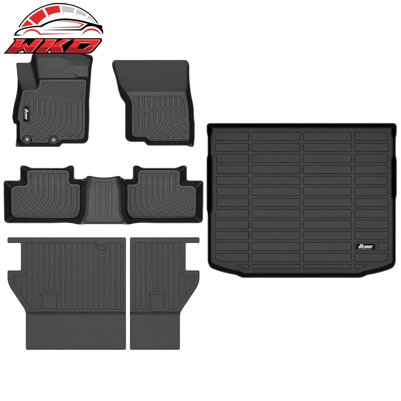 Wholesale 11-24 Mitsubishi Outlander Sport TPE 3D Backrest + Floor + Trunk Mats 6PCS