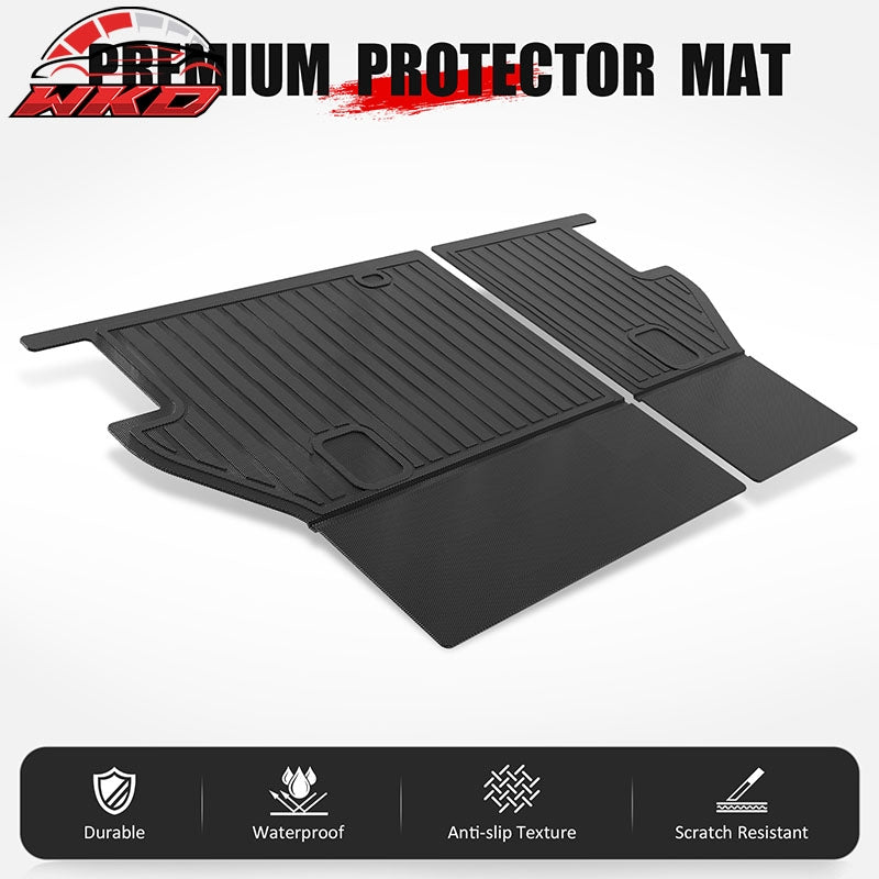Fits 11-24 Mitsubishi Outlander Sport TPE 3D Backrest + Floor + Trunk Mats 6PCS