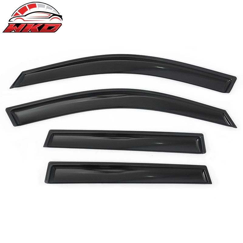 Fits 14-21 Mitsubishi Outlander Window Visors In-Channel Rain Guard Deflector