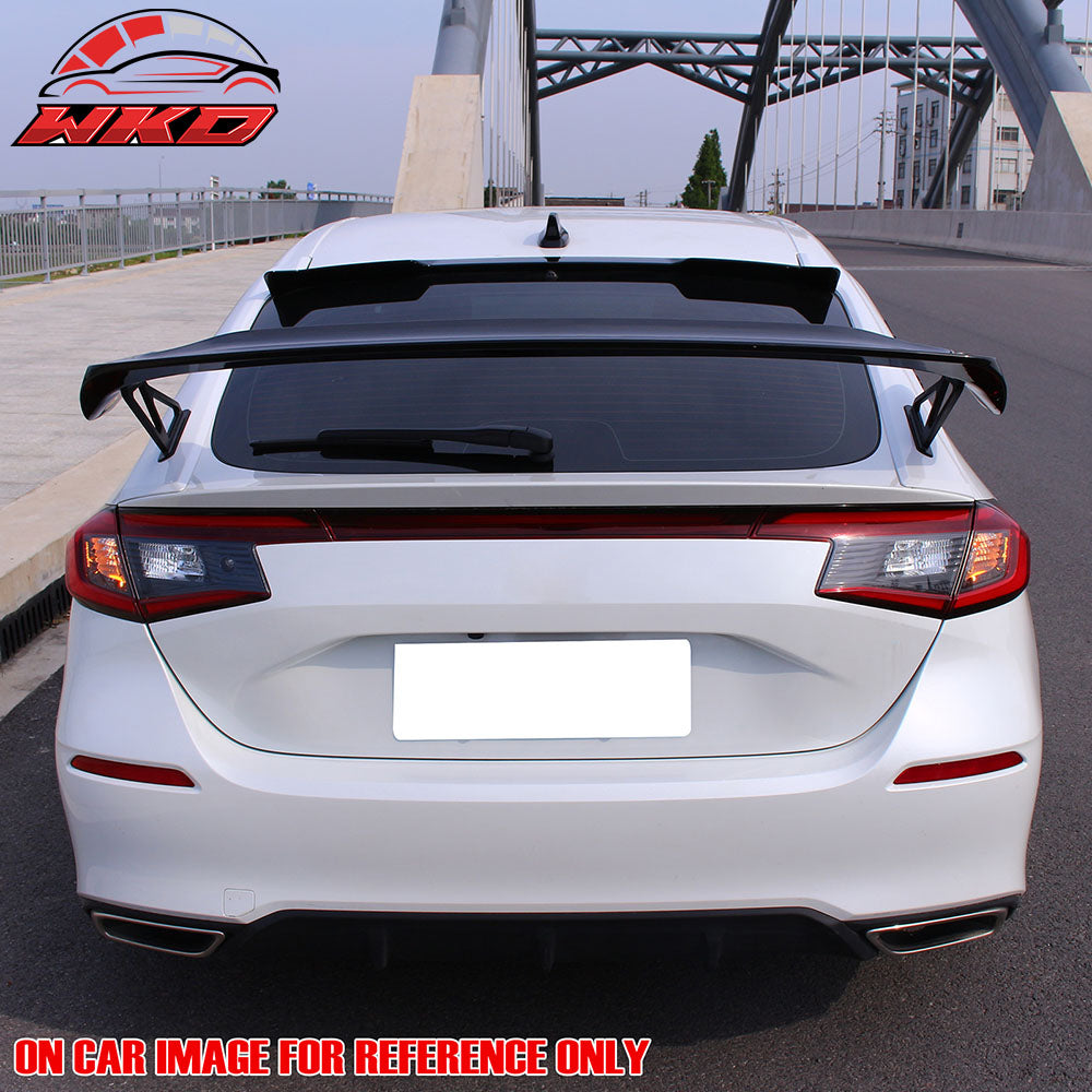 Fits 22-26 Honda Civic Hatchback Type-R Unpainted Trunk Spoiler Mounting Plates