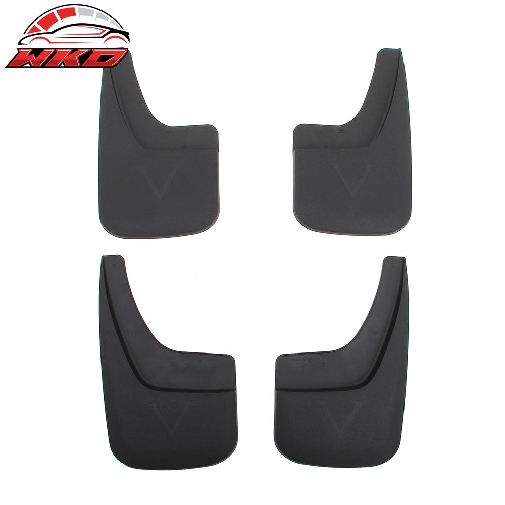 Fits 14-19 GMC Sierra 1500 2500 3500 HD Mud Flaps Textured PP Wheel Splash Guard