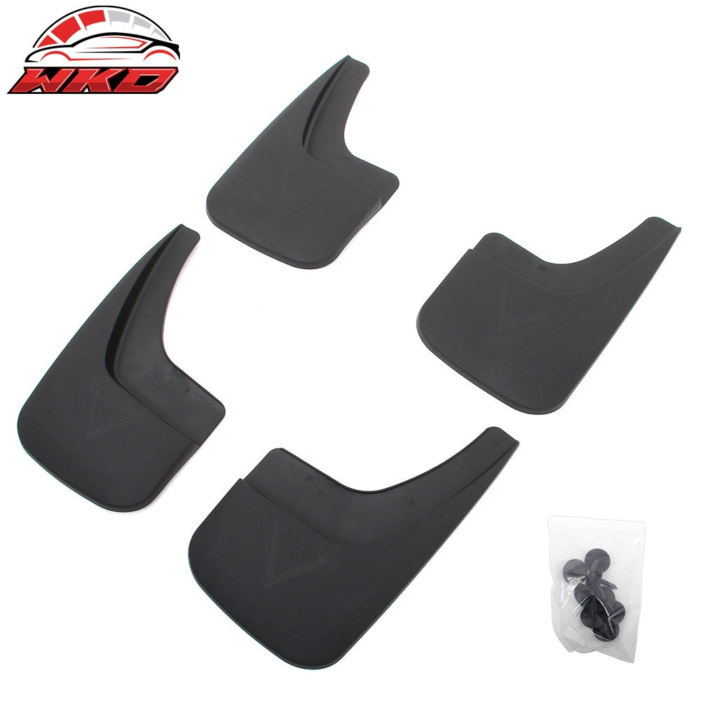 Fits 14-19 GMC Sierra 1500 2500 3500 HD Mud Flaps Textured PP Wheel Splash Guard