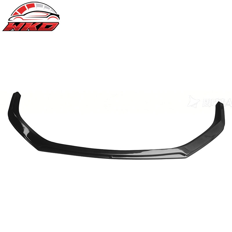 Fits 24-26 Ford Mustang S650 Performance Ikon Front Bumper Lip Carbon Fiber Look