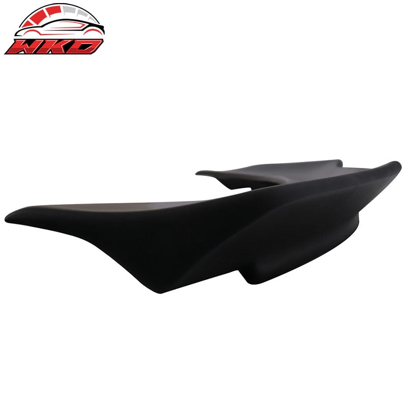 Fits 15-23 Ford Mustang Coupe High Kick V Style Matte Black Trunk Spoiler ABS