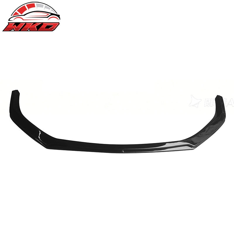 Fits 24-26 Ford Mustang S650 Performance Ikon Style Front Bumper Lip Gloss Black