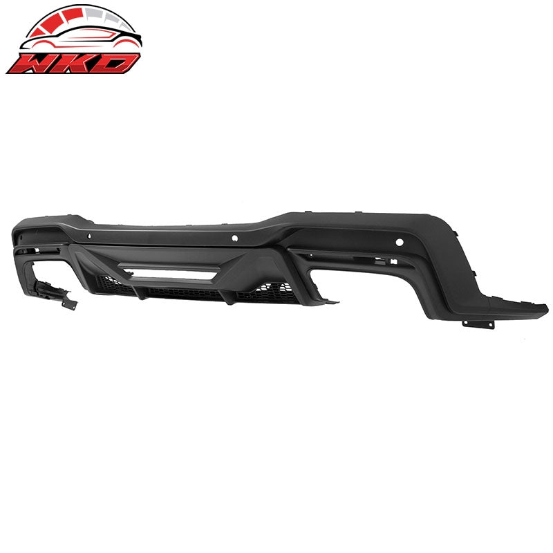 Wholesale 15-23 Mustang Dark Horse Rear Bumper + Diffuser + LED GT-C Light +Reflector - Wikond Auto