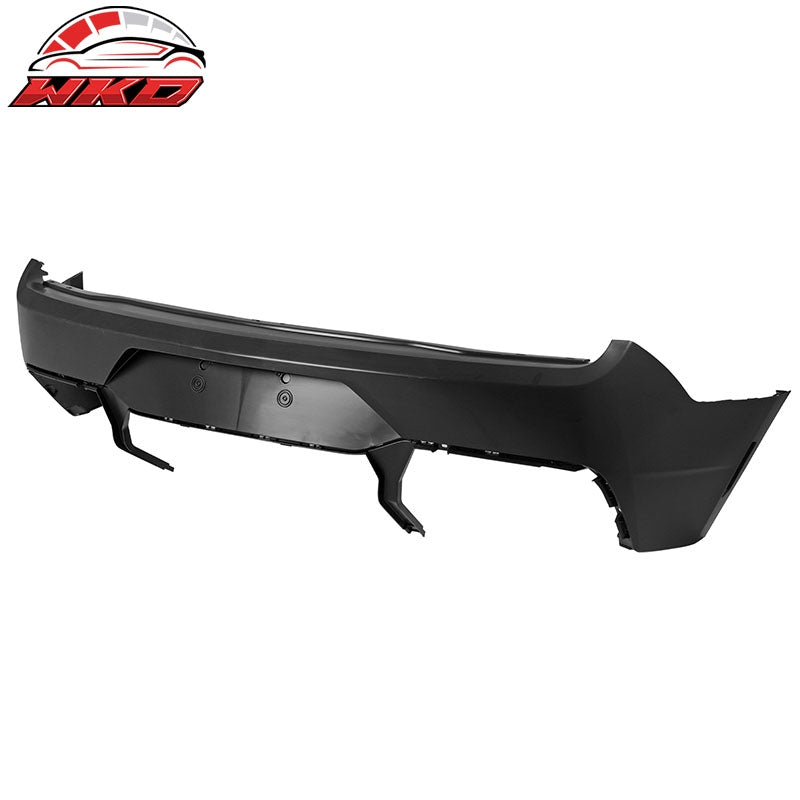 Fits 15-23 Mustang Dark Horse Rear Bumper + Rock Diffuser +GT-C Light +Reflector