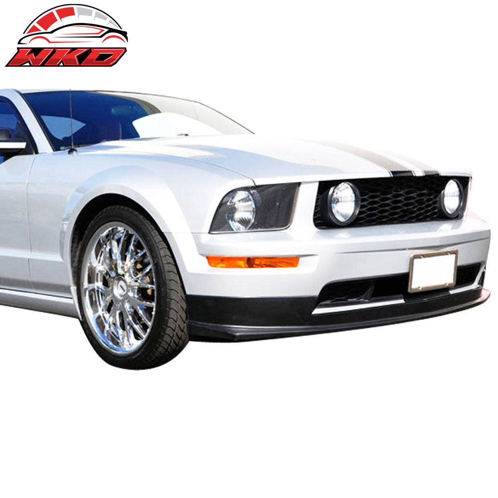 Fits 05-09 Ford Mustang V8 2Dr Type Sport Front Bumper Lip Spoiler - PU