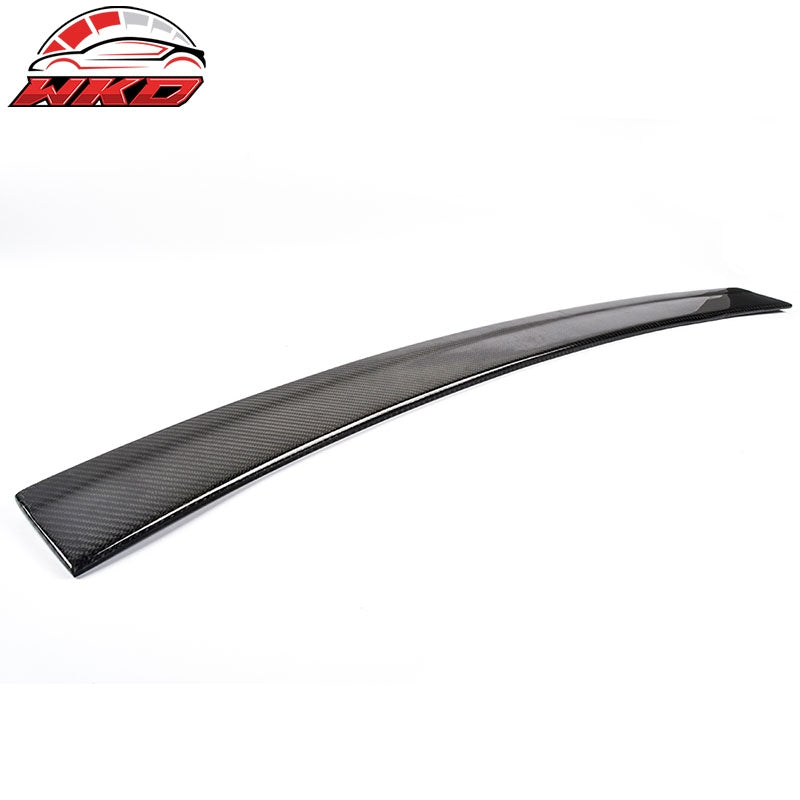 Fits 15-23 Ford Mustang GT350R Style Trunk Spoiler Wing - Matte Carbon Fiber
