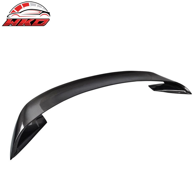 Fits 15-23 Ford Mustang GT350R Style Trunk Spoiler Wing - Matte Carbon Fiber