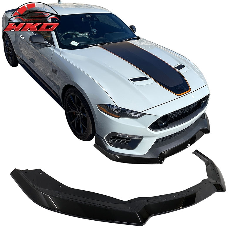 Wholesale 21-23 Ford Mustang Mach 1 Handling Package Front Bumper Lip Gloss Black PP