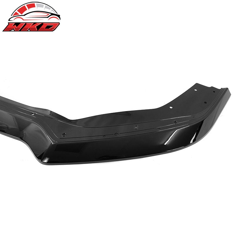 Fits 21-23 Ford Mustang Mach 1 Handling Package Front Bumper Lip Gloss Black PP