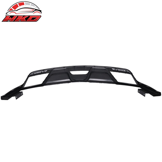 Wholesale 15-17 Mustang GT350 Style Rear Bumper Diffuser Kit for Premium Trim - PP - Wikond Auto