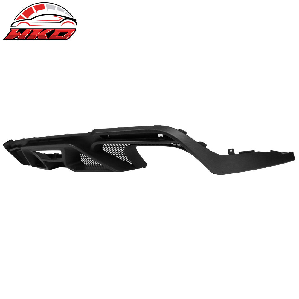 Fits 18-23 Ford Mustang GT500 Style Rear Diffuser Bumper Lip Spoiler - PP