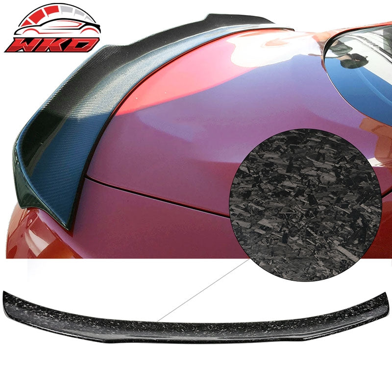 Fits 15-23 Ford Mustang S550 V Forged Carbon Fiber Trunk Spoiler
