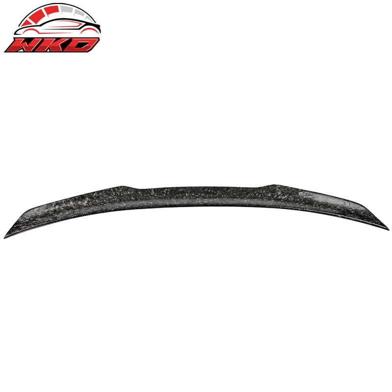 Fits 15-23 Ford Mustang S550 V Forged Carbon Fiber Trunk Spoiler