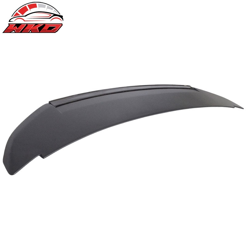 Fits 10-14 Ford Mustang V6 GT500 Trunk Spoiler Wing - Matte Carbon Fiber