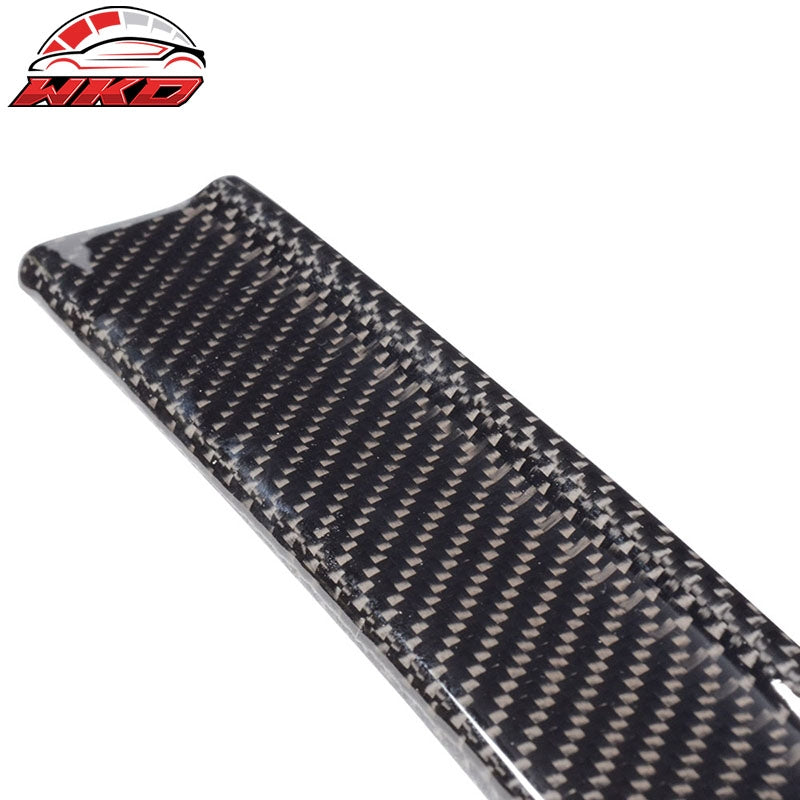 Fits 10-14 Ford Mustang V6 GT500 Trunk Spoiler Wing - Matte Carbon Fiber