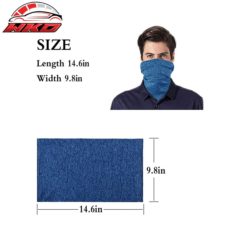 Neck Gaiter Bandana Head Face Mask Mouth Cover Tube Scarf Balaclava UV Proof